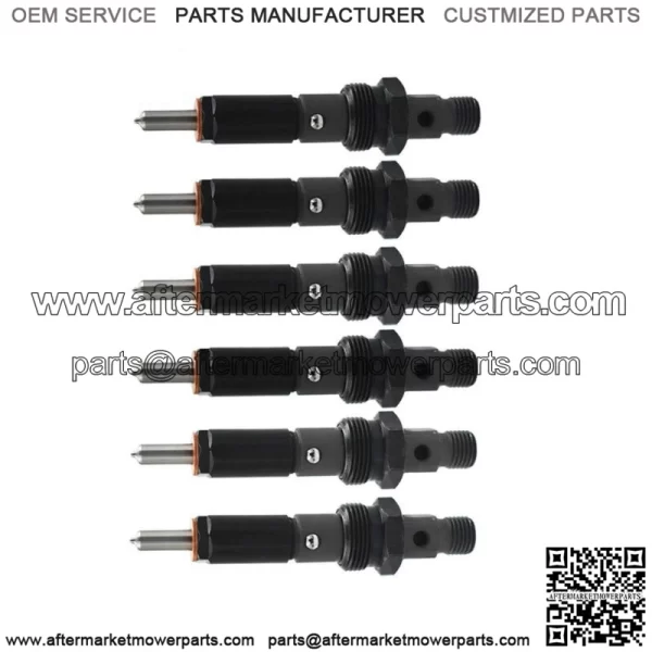 Diesel Fuel Injector Set for 94-98 Dodge Cummins 40-60 HP M14 145 6*14  5.9L
