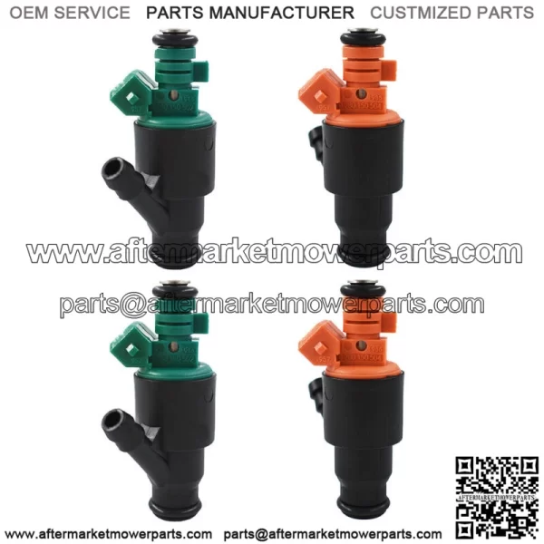 4 PCS Fuel Injector Nozzles 0280150504 0280150502 For 95-2002 Kia Sportage 2.0L