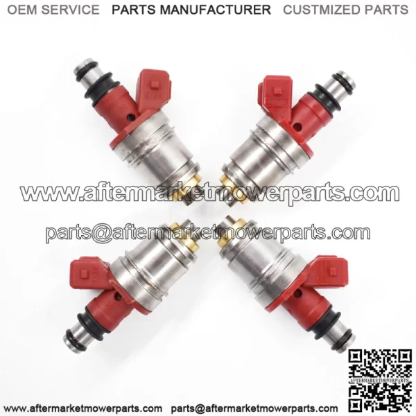4X Fuel injectors 16600-86G00 For 1990-1994 Nissan D21 1995 Pickup 2.4L 2-Door - Image 4