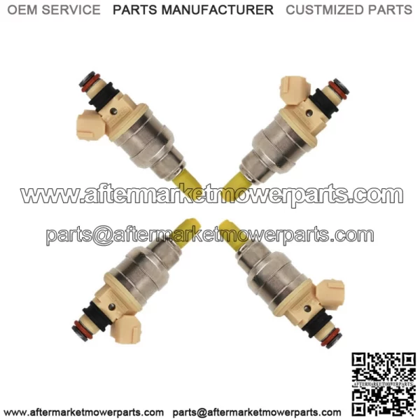 INP-470 4 Pcs Upgraded Fuel Injectors For 1998 Chevrolet Tracker 1.6L 2/4-Door - Image 2