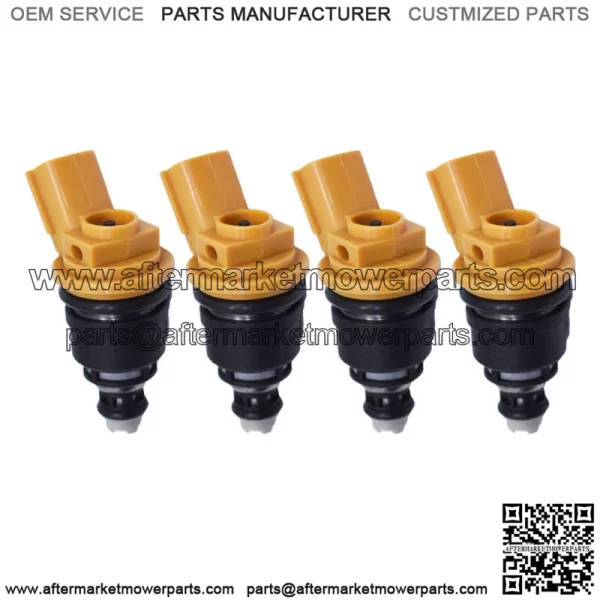 4 x Side 555cc Fuel Injectors For Nissan Silvia S13/14/15 SR20DET 16600-RR543 - Image 2