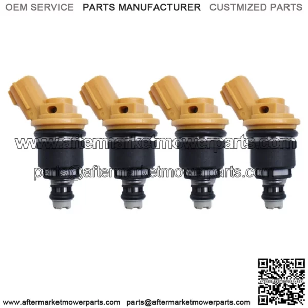 4 x Side 555cc Fuel Injectors For Nissan Silvia S13/14/15 SR20DET 16600-RR543 - Image 3
