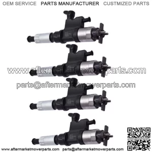 4* Fuel Injector 4HK1 fit for Isuzu NPR NPR-HD Diesel 2001-2007 095000-5471