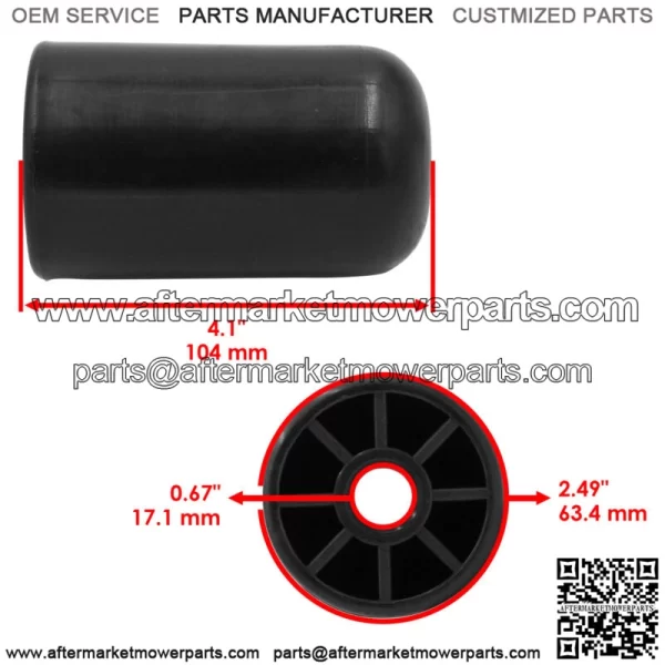 Rounded Roller For Snapper LT 1840 LT 18400 LT 2040 YT 2040 YT 1840 - Image 2