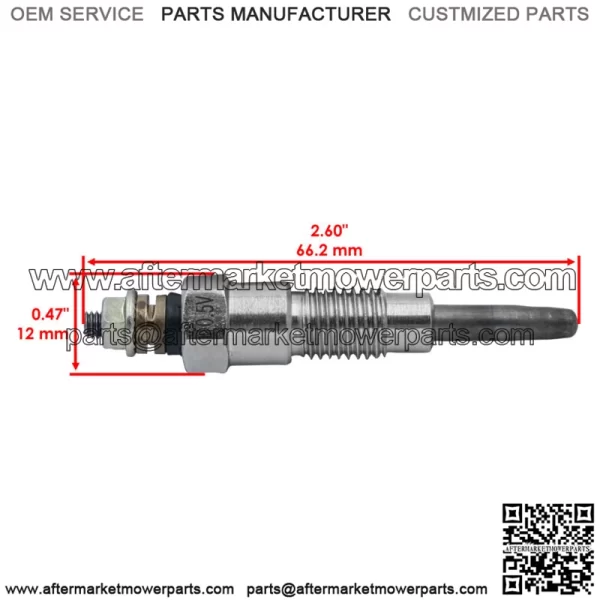 Glow Plug For Kubota KH170 KH28 KH60 KH90 Excavator L2050DT L2050F - Image 2
