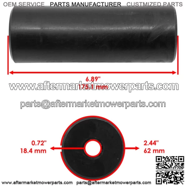 Deck Wheel Roller for John Deere Z530R Z535M Z540M Z540R Z545R ZTrak - Image 2