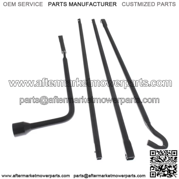 Spare Tire Lug Wrench Tool Kit w/Bag fit for 2005-2017 Toyota Tacoma Pickup 2.7L - Image 3