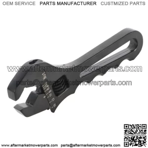 3AN-16AN Adjustable Wrench Black Aluminum Tool Spanner for Hose End Fitting
