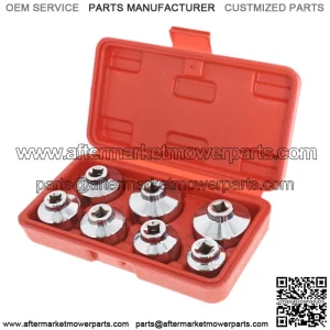 Paper Cartridge Housing Oil Filter Cap Wrench Socket Set Tool Kit