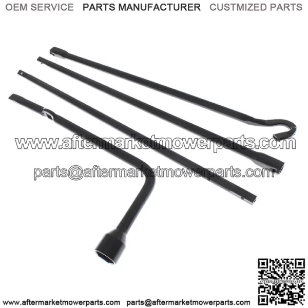 For 2005-2017 Toyota Tacoma Pickup Spare Tire Lug Wrench Tool Kit w/Black Bag - Image 2