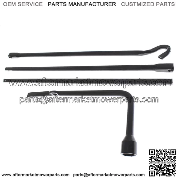 For 2005-2017 Toyota Tacoma Pickup Spare Tire Lug Wrench Tool Kit w/Black Bag - Image 3