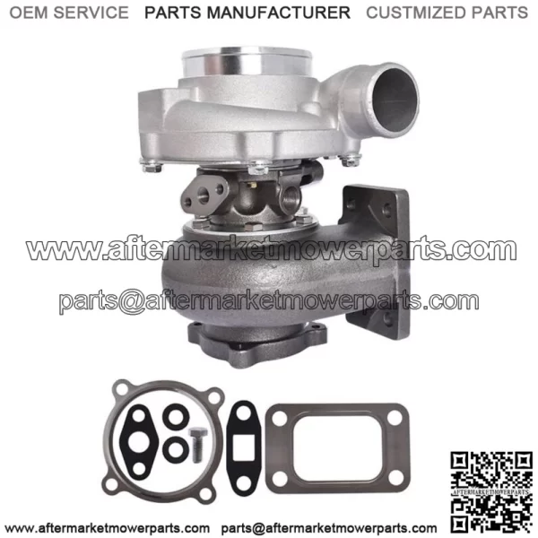 Universal GT3037 GT3076 T3 HUGE 4-BOLT 500+HPS Turbo Turbo compressor 0.82 A/R - Image 2