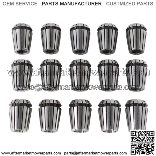 15Pcs ER25 Spring Collet 2MM to 16MM Set For CNC Engra - Image 2