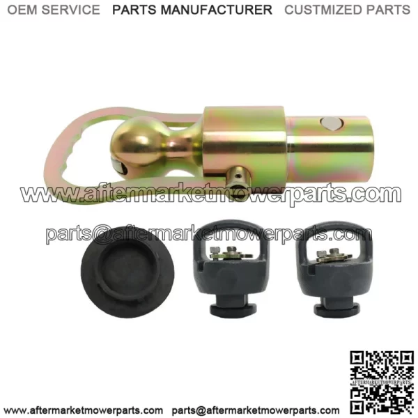 30000 lbs Capacity Gooseneck Ball & Safety Chain Kit For Ram Trucks F13 GNXA2062 - Image 3