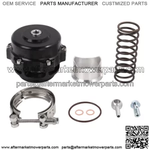 Turbocharger V-Band Blow Off Valve 50mm 35psi Boost BOV Aluminum Clamp Spring