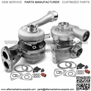 2x High & Low Pressure Turbo Turbocharger forFord F-250 08-10 Powerstroke 6.4L