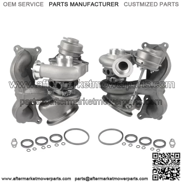 Twin Turbos Turbocharger TD03 Fits BMW N54 335i 335xi 335is 3.0L 2007-2013