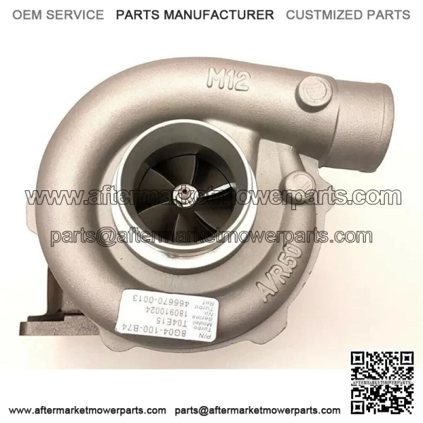 Turbocharger Komatsu 466704-0203 6222818210 6222-81-8210 NEW + Gasket Set - Image 2