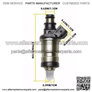 4Pcs NEW FUEL 06164-P2J-000 INJECTORS Fits For Honda 35096 1.6L 1.8L 2.0L 2.3L