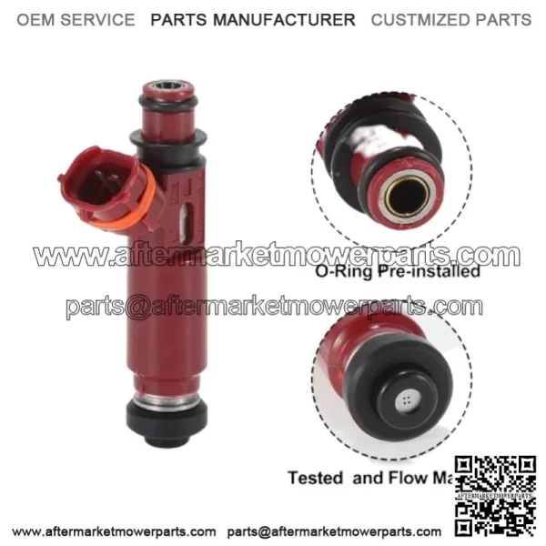 No.MD357267 Fuel Injector for Mitsubishi Montero Limited XLS 2001-2002 3.5L Red - Image 3