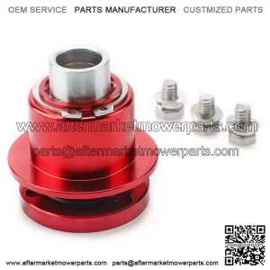 Steering wheel quick release 2# red