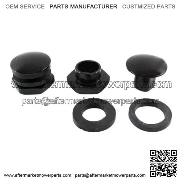 Honda rear window support rod plug # black