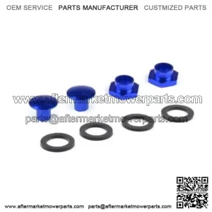 Honda rear window support rod plug #blue