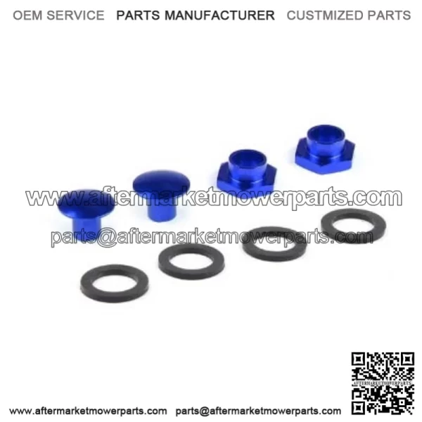 Honda rear window support rod plug #blue