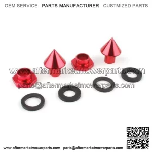 Honda rear window support rod plug (pointed head) # red