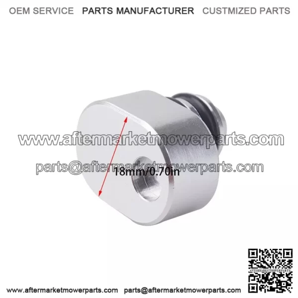 BMW E90 swirl flap remover plug aluminum parts - Image 3