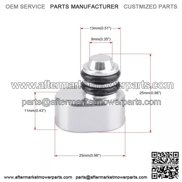 BMW E90 swirl flap remover plug aluminum parts - Image 4
