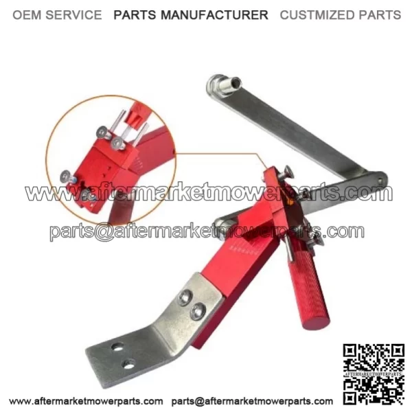 American lawn mower blade sharpener #red - Image 3