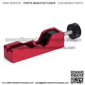 Spark plug gap adjustment tool #red