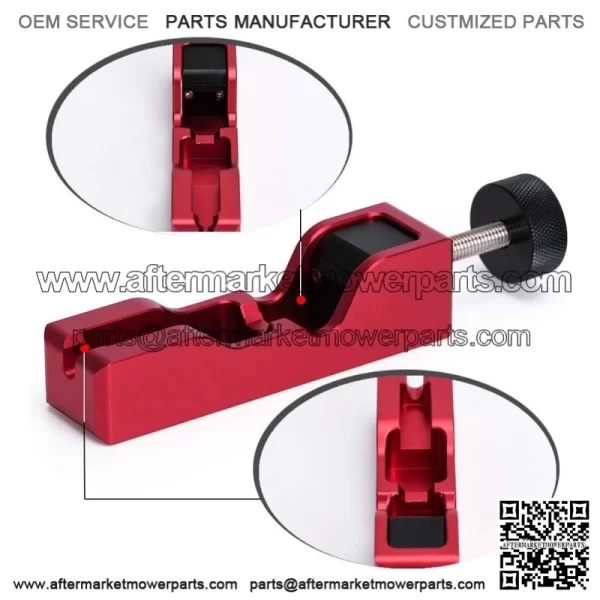 Spark plug gap adjustment tool #red - Image 2