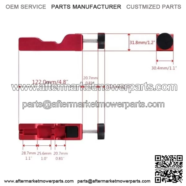 Spark plug gap adjustment tool #red - Image 3