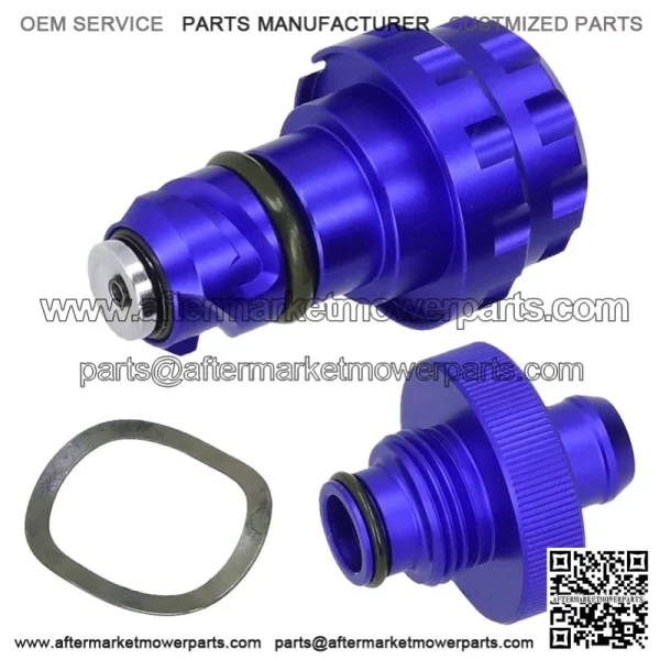 15-21 F150 oil drain #blue
