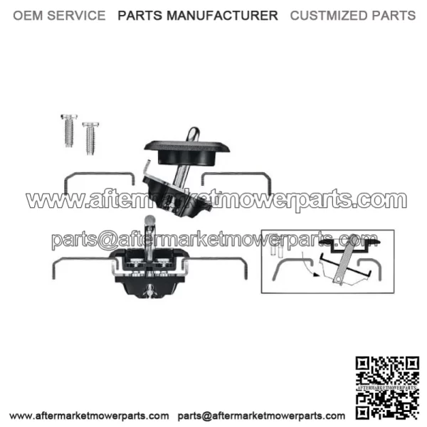 95-18 Dodge RAM Lock 2 Pack #Black - Image 2