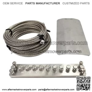 Universal three-way catalytic converter anti-theft protection kit