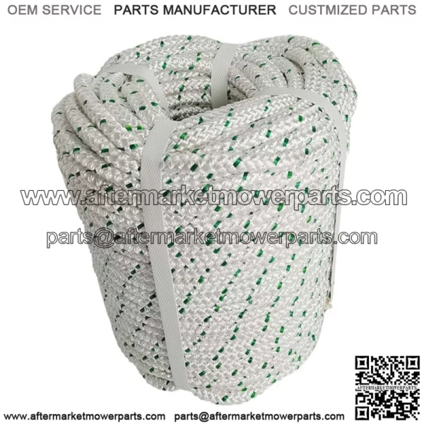 3/8 & 1/2 & 5/8 & 3/4''??200ft Heavy Duty Braid Polyester Arborist Bull Tree Rope - Image 2