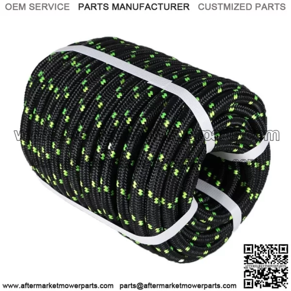 3/8 & 1/2 & 5/8 & 3/4''??200ft Heavy Duty Braid Polyester Arborist Bull Tree Rope - Image 4