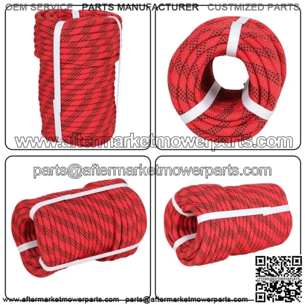 3/8" X 100' Braided Rope Strong Pulling Rope for Climbing Sailing Gardening - Image 3