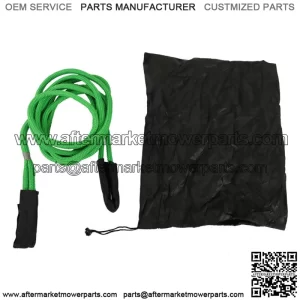6800 LBS Kinetic Energy Truck Tow Recovery Rope 1/2" X 20' Strap Snatch Green