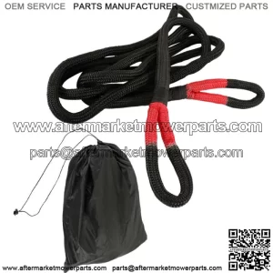 33900 LBS Heavy Duty Kinetic Energy Recovery Tow Rope 1" x 20' W/Storage Bag