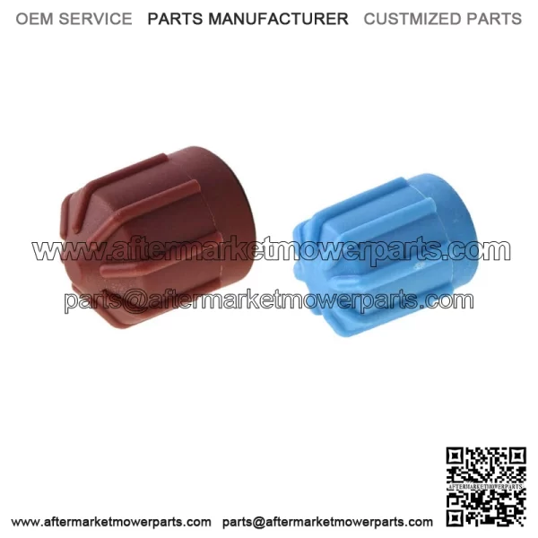 2x Universal Car Parts Air Conditioning A/C Pipeline Valve Core Cap Accessories (For: Ford F-150)