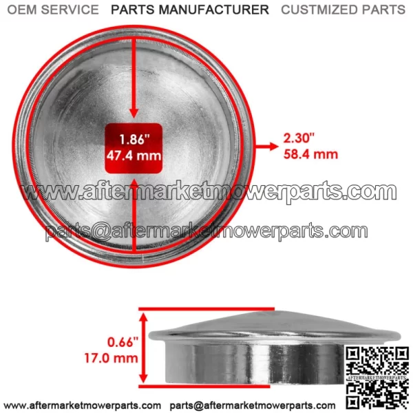 484195 Grease Caps For Scag SCZ48V-22FX SCZ48V-23CV SCZ52V-25CV Cheetah - Image 2