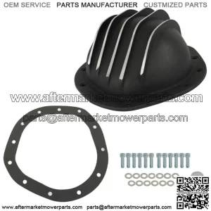 For GM Chevy C10 8.75" Truck Aluminum Differential Rear Balck End Cover 12 Bolt