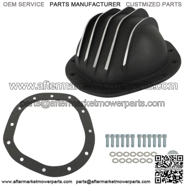 For GM Chevy C10 8.75" Truck Aluminum Differential Rear Balck End Cover 12 Bolt