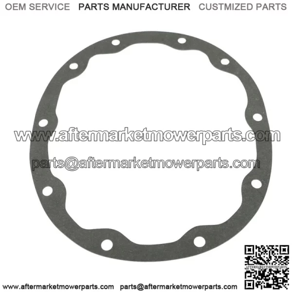 For 1984-2006 Jeep Dana 35 Rear Differential Cover w/Gasket & Drain Plug Black - Image 4
