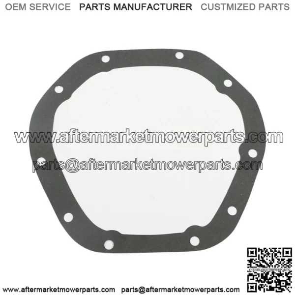 For Dana 44 10-Bolt Rear Aluminum Differential Cover with Gasket & Drain Plug - Image 3
