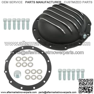 For Jeep AMC Model 20 12-Bolt Rear Differential Cover with Gasket & Drain Plug